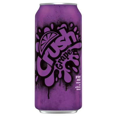 Crush Grape Soda 16fl oz Can