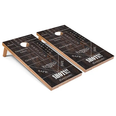Drinking Game Cornhole Set