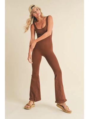 Seamless Flare Jumpsuit S-L