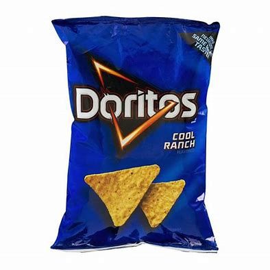 Doritos Cool Ranch Chips 2 1/2oz Bag
