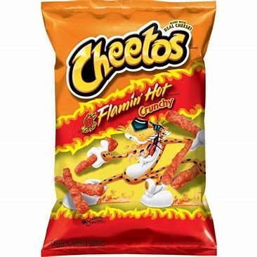 Cheetos Flamin Hot Crunchy 2 3/4 oz
