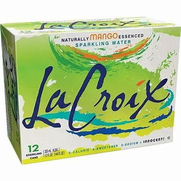 La Croix Mango Sparking Water 12 pk