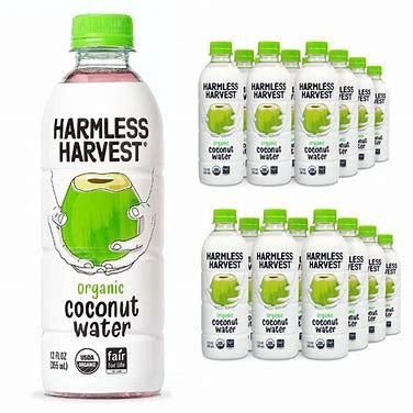 Harmless Harvest Orgqnic Coconut Water 12oz