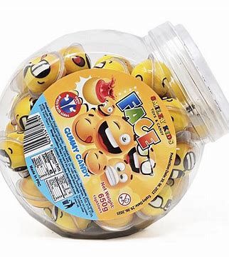 Smiley Kids Gummy Candy Emoji
