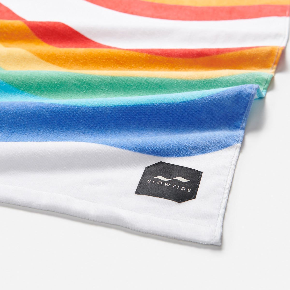 Roygbiv Beach Towel - White (Roygbiv-Beach-Towel-White)