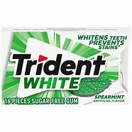 Trident White Spearmint 16pcs