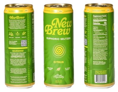 New Brew Yuzu Euphoric Seltzer 355ml