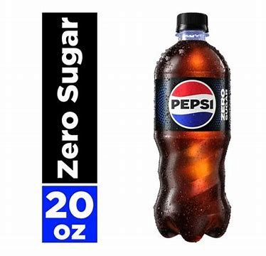 Pepsi Zero Sugar Cola Soda - 20 fl oz Bottle