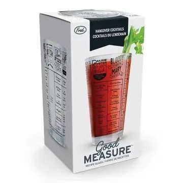 Good Measure Recipe Glass - Hangover
