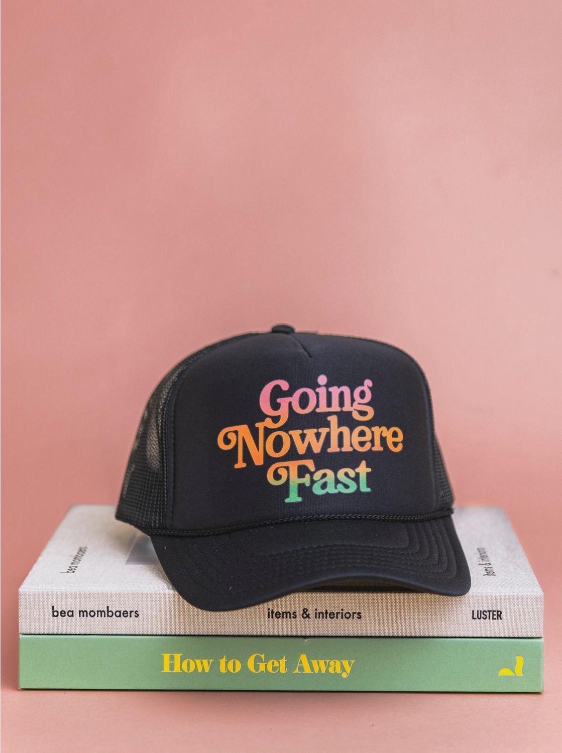 Going Nowhere Fast Trucker - Black