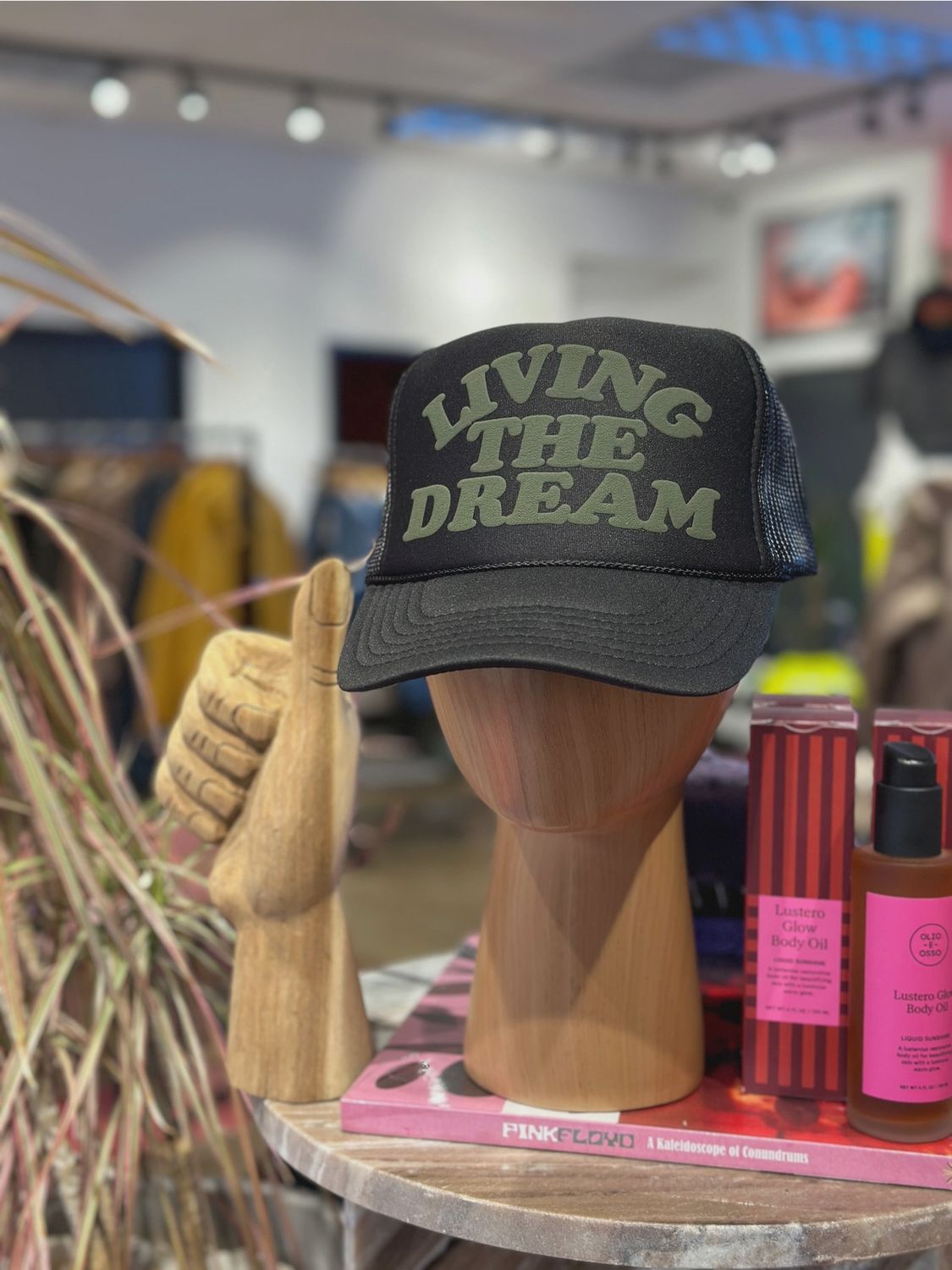 Living The Dream Trucker - Black