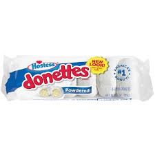 Hostess Donettes Powdered