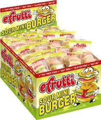E FRUTTI GUMMI - MINI BURGER SOUR