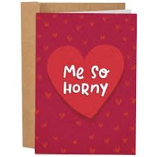 Me So Horny- Card
