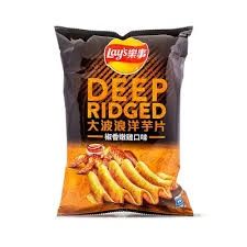 Lays Ridged Extra BBQ- 1.1oz
