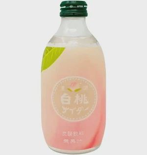 Tomomasu Soft Drink Peach Cider- 10oz