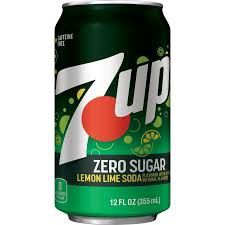 7up Zero Sugar 12oz Cans- Singles