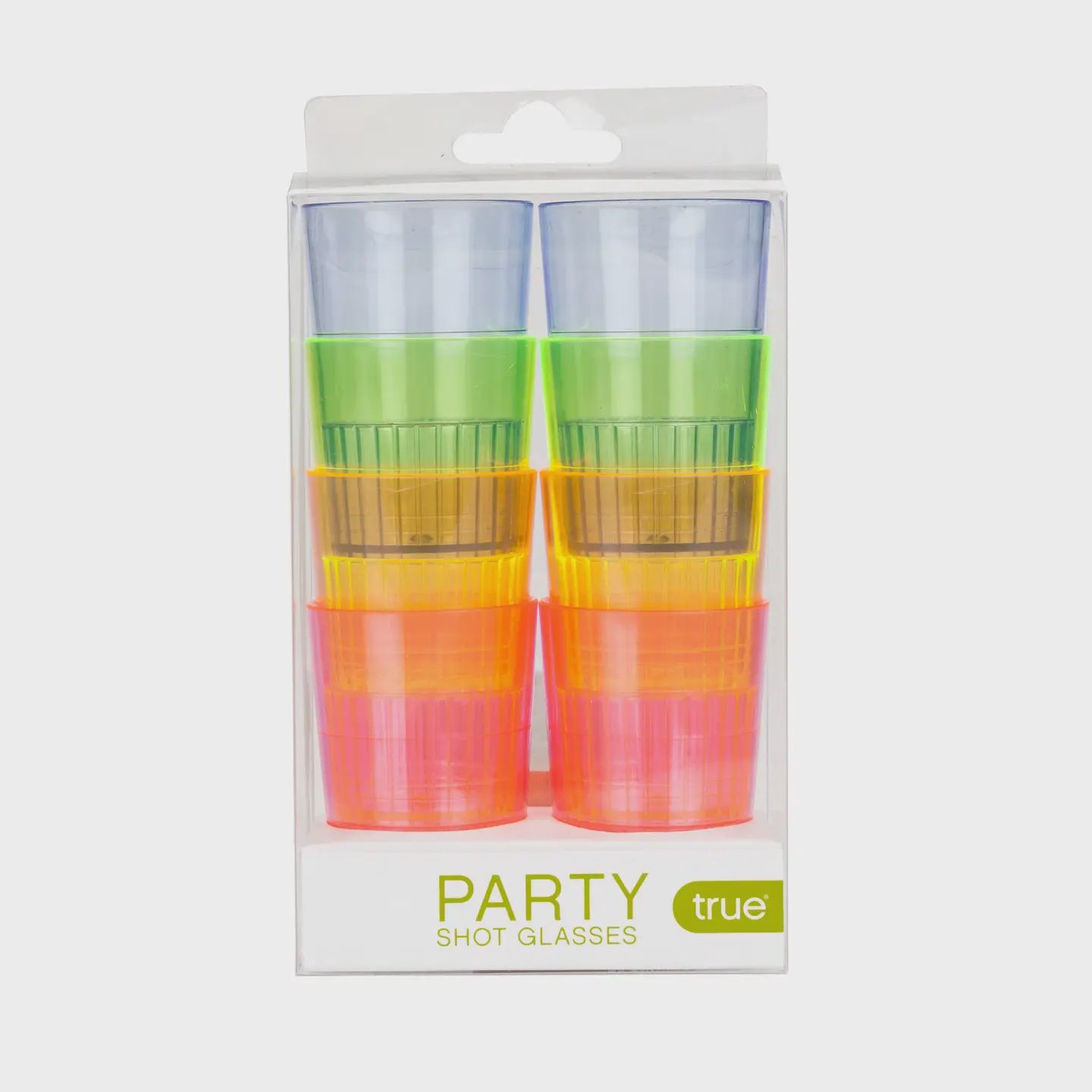 Hotshots Party Disposable Colored Shot Glasses Pack of 8
