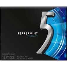 5 Gum- Peppermint Cobalt