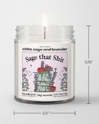 Sage That Shit- Candle