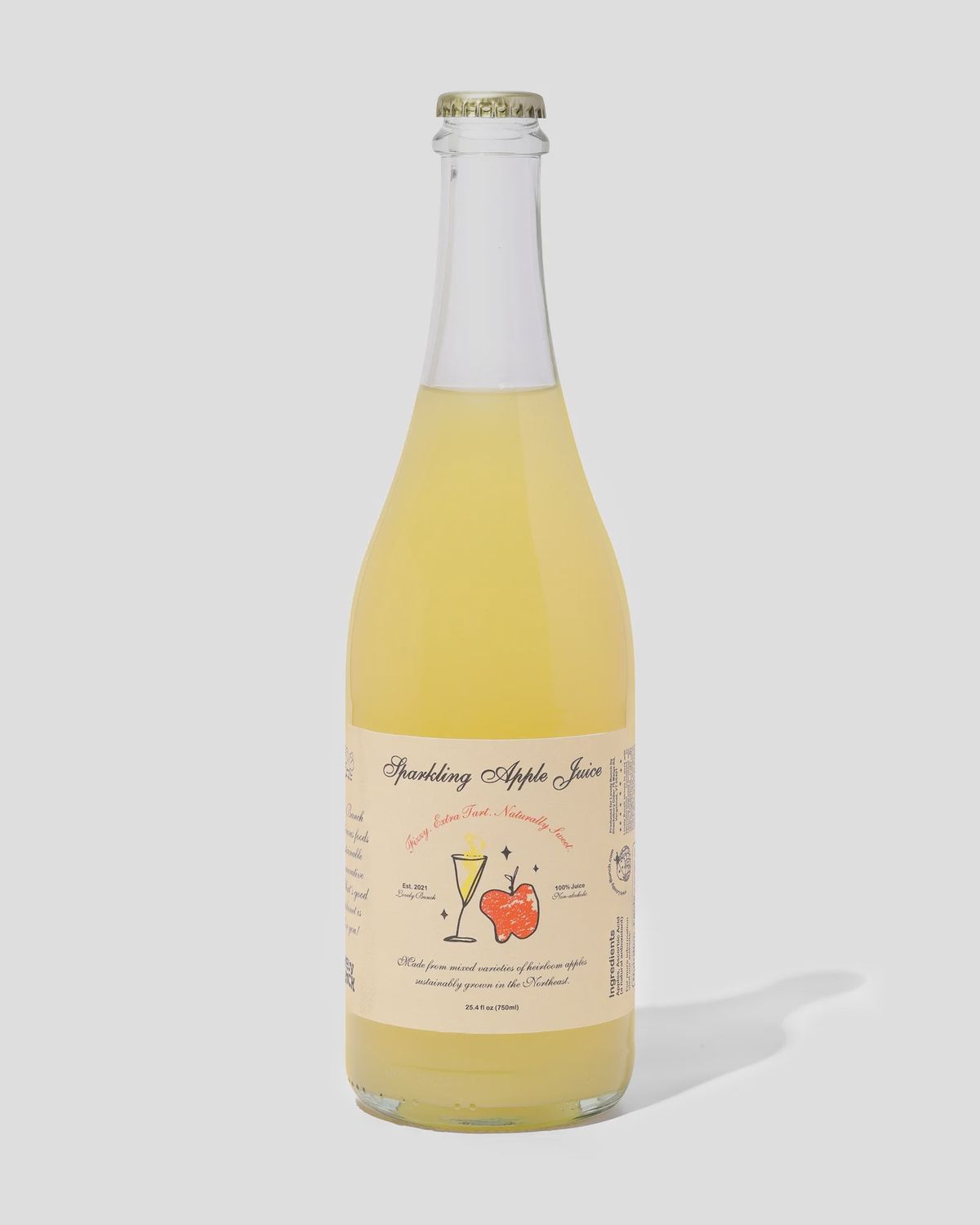 Lovely Bunch Sparkling Apple Juice 750ml