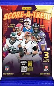 Panini Score-A-Treat 3pk NFL Cards