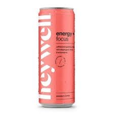 HeyWell Energy/Focus Strawberry Lemon- 12oz