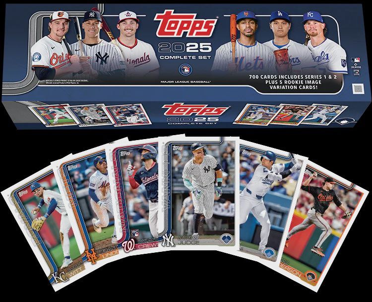 Topps 2025 Complete Set Baseball Cards