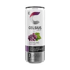 Celsius Sparkling Grape Rush 12oz Can