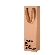 "Cheers to pour decisions" Wine Gift Bag