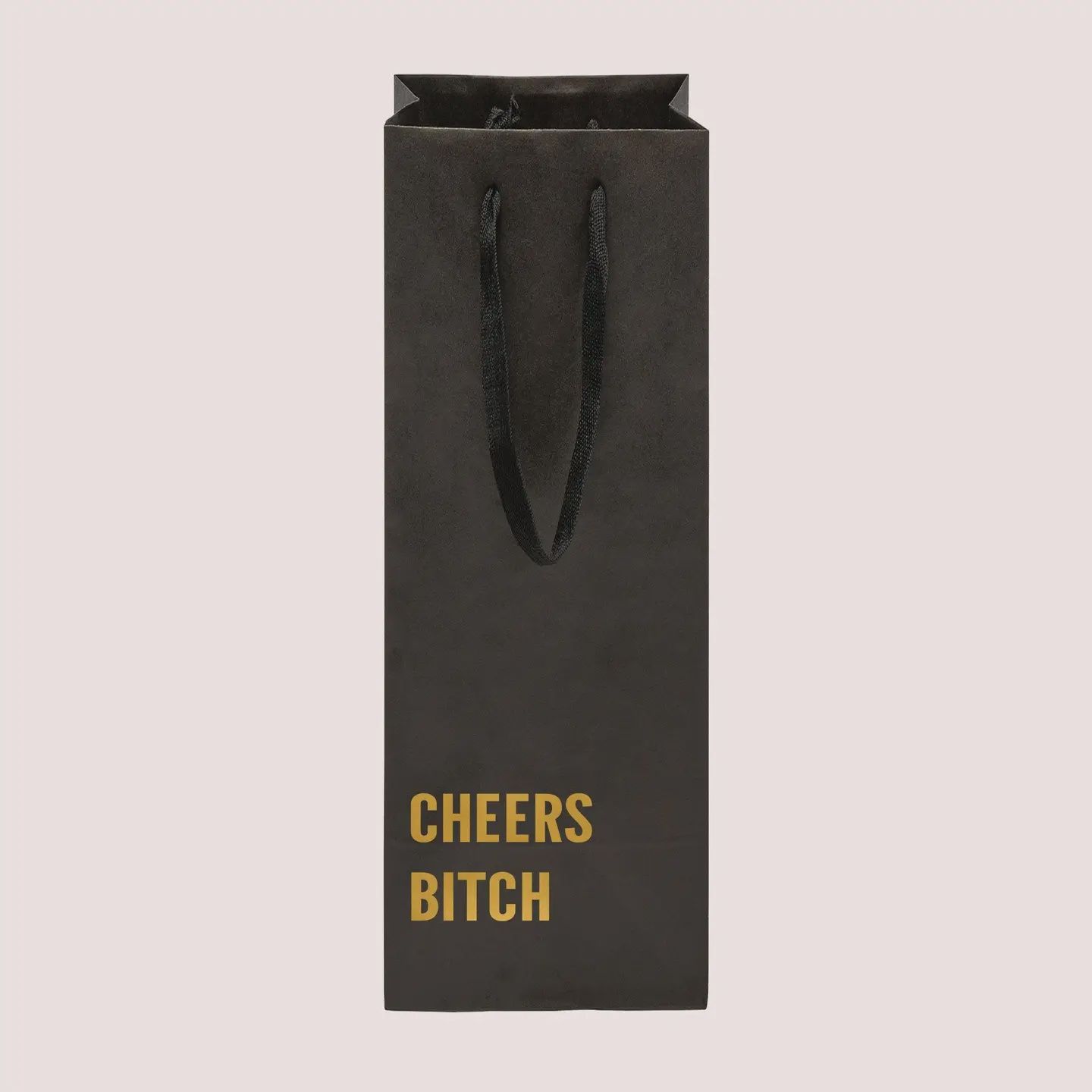 Cheers Bitch Funny- Wine Bag