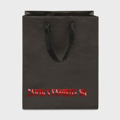 Santa's Favorite Ho Funny Christmas Gift Bag