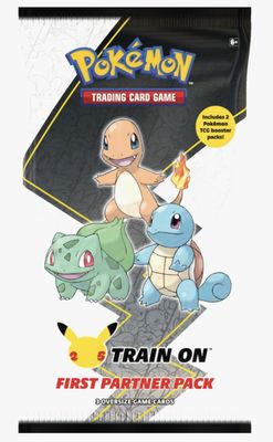 First Partner Pack Pokemon 25 Year Anniversary