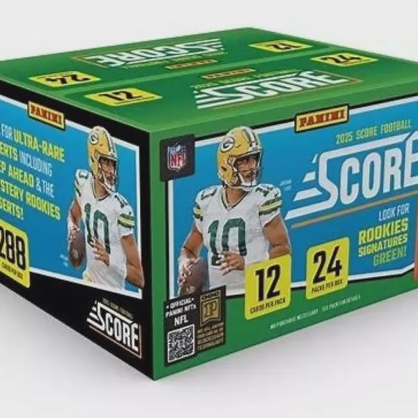 2025 Panini Score Nfl Football 24pk Box