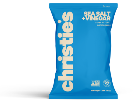 Christie's Sea Salt + Vinegar Potato Chips 28g