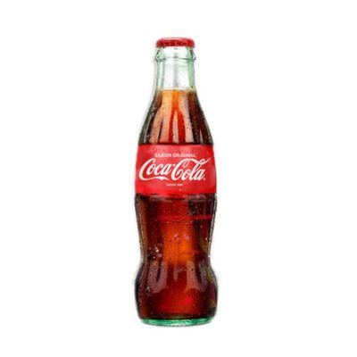 Coca-Cola 8oz Glass Bottle Mexican