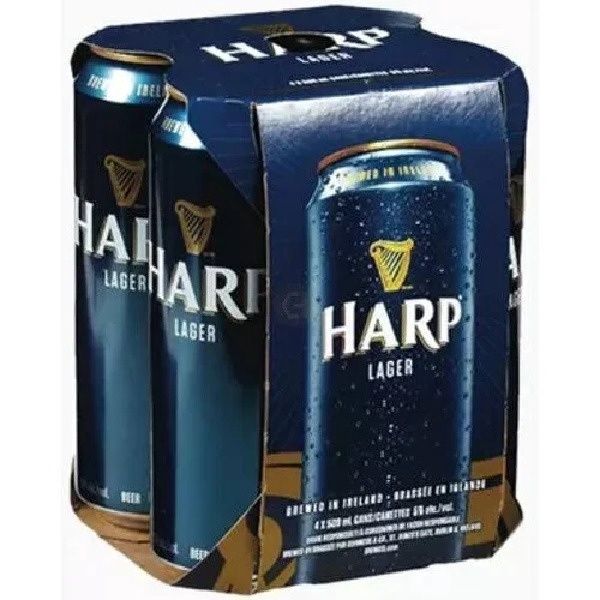 Harp Lager 14.9oz Cans 4pk