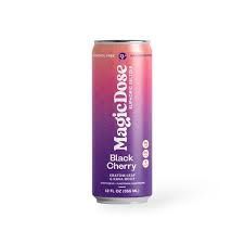 Magic Dose Euphoric Seltzer Black Cherry