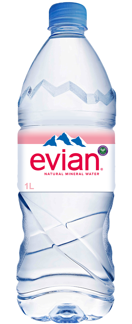 Evian 1L Plastic Bottle