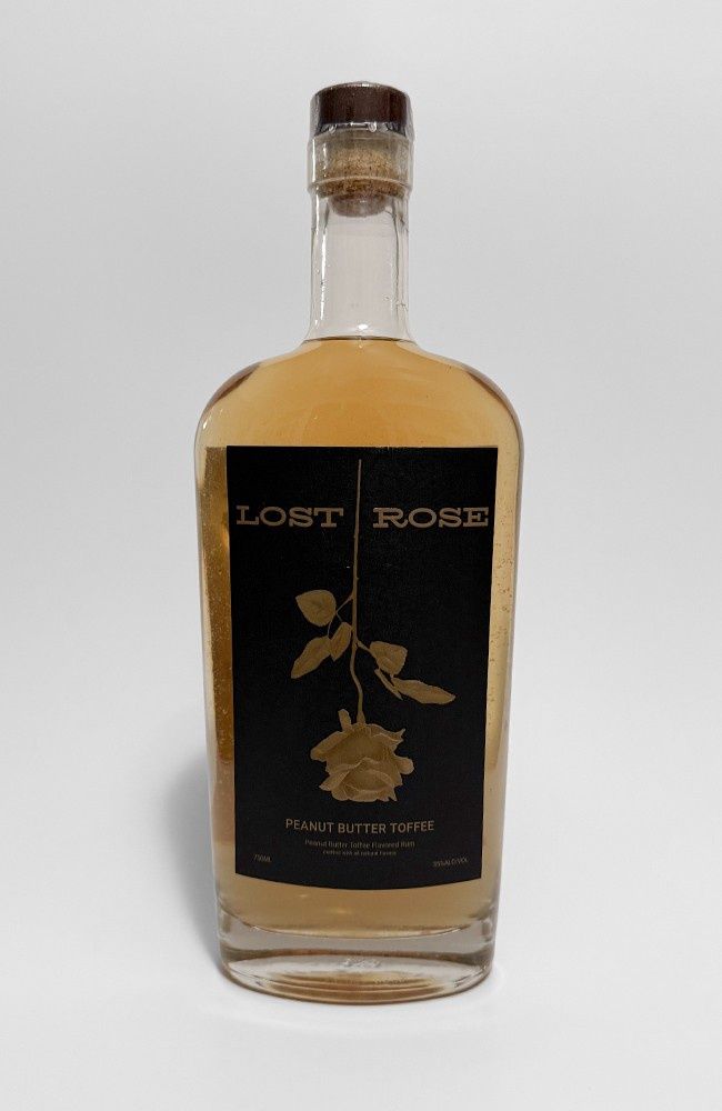 Lost Rose Peanut Butter Toffee Rum 750ml