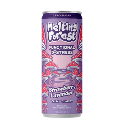 Melting Forest Functional D-Stress 12oz Can - Strawberry Lavender