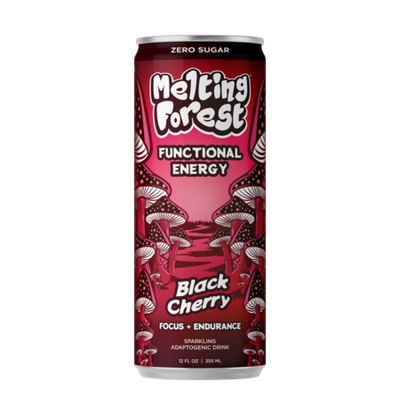 Melting Forest Functional Energy 12oz Can - Black Cherry