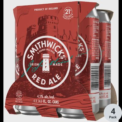 Smithwick's Irish Red Ale 4pk
