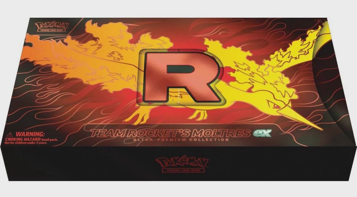 Pokemon Team Rocket's Moltres ex UPC