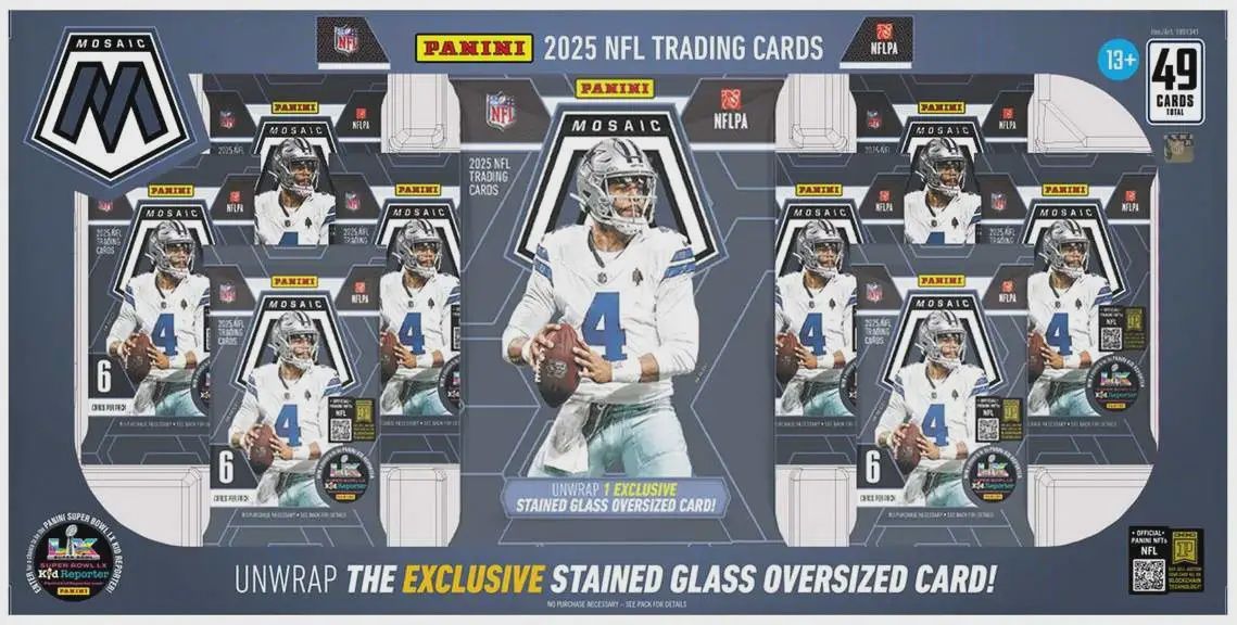 Panini Mosaic 2025 NFL Trading Cards Set