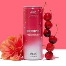 Moment Mood Cocktail 11.5oz- Strawberry Rose