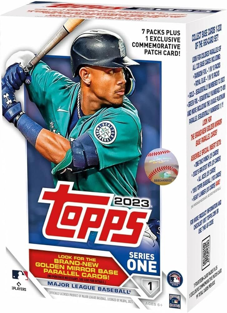 Topps 2023 MLB Series 1 7 Pack Box
