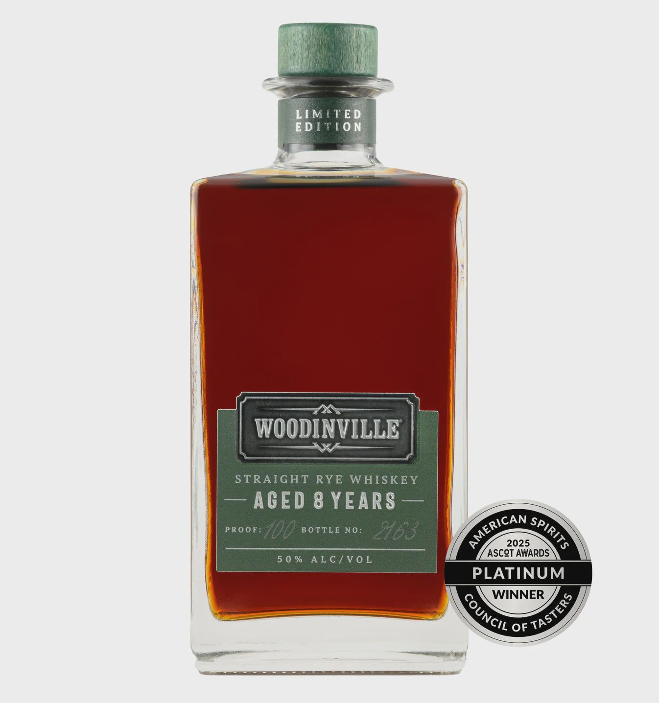 Woodinville Straight Rye Whiskey - Aged 8 Years