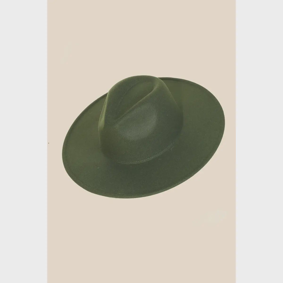 Flat Brim Fedora Fashion Hat