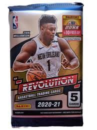 2020/21 Revolution NBA Hobby Box- single pack